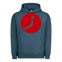 Pigment Midnight Navy japan island Urban Hoodie - baoMotion