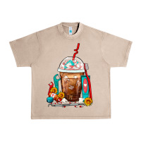 French Oak Dentist Frappe Coffee Urban Heavy Tee - FaDigitalArtStudio