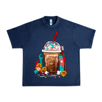 Navy Dentist Frappe Coffee Urban Heavy Tee - FaDigitalArtStudio