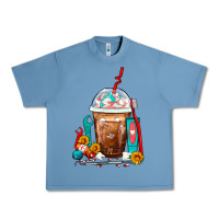 Pebble Blue Dentist Frappe Coffee Urban Heavy Tee - FaDigitalArtStudio