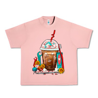 Salmon Dentist Frappe Coffee Urban Heavy Tee - FaDigitalArtStudio