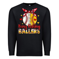 Black busy raising ballers Premium Sweatshirt - JahusDesignShop