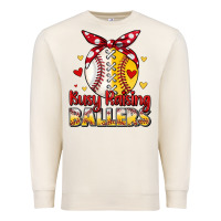 Sandshell busy raising ballers Premium Sweatshirt - JahusDesignShop