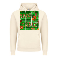 Vintage Artic american football megaphone and game seamless pattern Vintage Hoodie - BundleAndBundleShop
