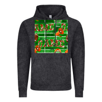 Vintage Black american football megaphone and game seamless pattern Vintage Hoodie - BundleAndBundleShop
