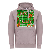 Vintage Zinc american football megaphone and game seamless pattern Vintage Hoodie - BundleAndBundleShop