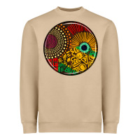 Mushroom Juneteenth car coaster Heavyweight Sweatshirt - AdoDesignShop