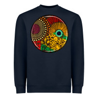 Navy Juneteenth car coaster Heavyweight Sweatshirt - AdoDesignShop