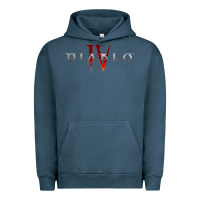 Pigment Midnight Navy Diablo 4 Gämë Online Urban Hoodie - baoMotion
