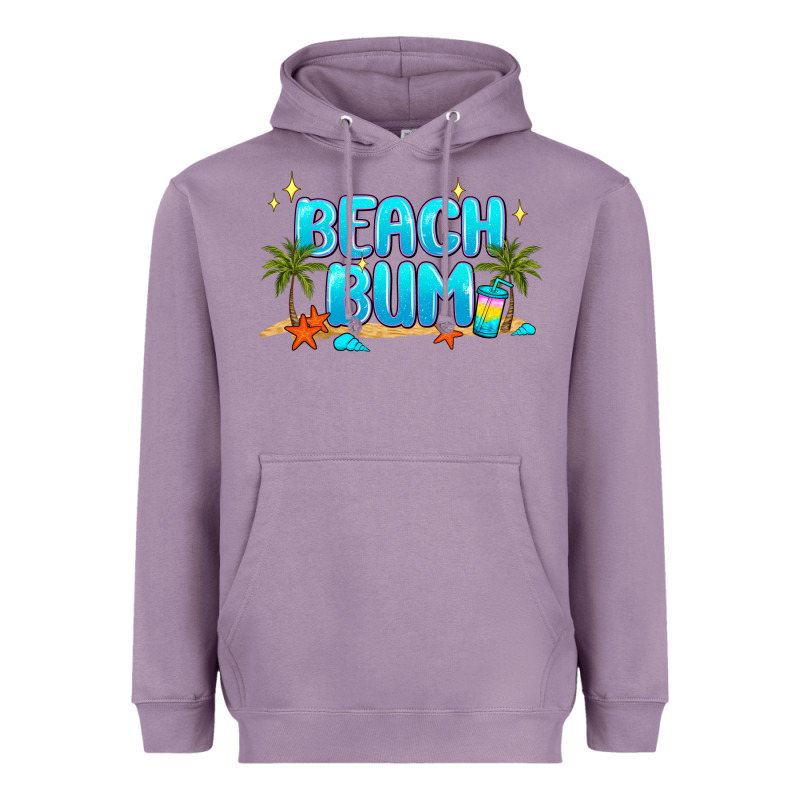 Beach Bum Heavyweight Hoodie by JahusDesignShop | Teevron