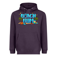 Plum beach bum Heavyweight Hoodie - JahusDesignShop