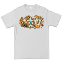 Dove Grey gather here with grateful hearts Premium Tee - CowGirlArtShop