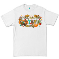 White gather here with grateful hearts Premium Tee - CowGirlArtShop