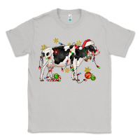 Moon Dust christmas holstein cow Classic Tee - CowGirlArtShop