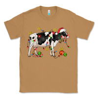 Toasted Coconut christmas holstein cow Classic Tee - CowGirlArtShop