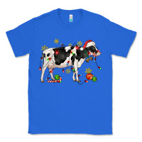 True Royal christmas holstein cow Classic Tee - CowGirlArtShop