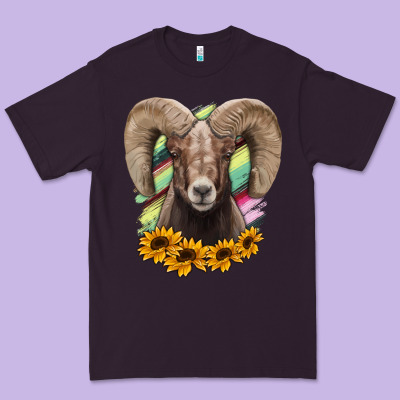 Colorodo Bighorn Sheep Premium Tee Designed By Jasminsmagicworld