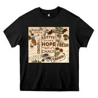 Black coffee is a cup of hope Heavy Core Tee - TumblerDesignByShophia