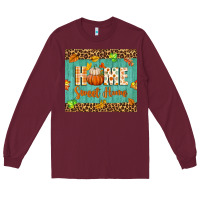 Burgundy home sweet home Long Sleeve Tee - BundleAndBundleShop