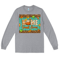 Heather Grey home sweet home Long Sleeve Tee - BundleAndBundleShop
