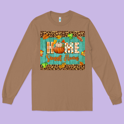 Home Sweet Home Long Sleeve Tee Designed By Bundleandbundleshop