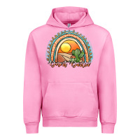 Fuchsia Pink desert darlin' rainbow Urban Hoodie - JahusDesignShop
