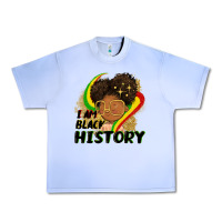 Grape Ice I am black history Urban Heavy Tee - FaDigitalArtStudio