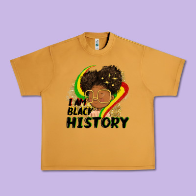 I Am Black History Urban Heavy Tee Designed By Fadigitalartstudio