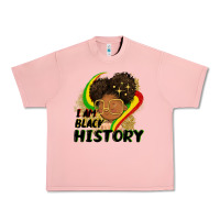 Salmon I am black history Urban Heavy Tee - FaDigitalArtStudio