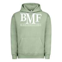 Pigment Oil Green black mafia family Urban Hoodie - baoMotion