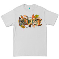 Dove Grey fall nurse Premium Tee - CowGirlArtShop