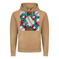 Vintage Camel baseball  uniform with turquoise gemstone seamless pattern Vintage Hoodie - BundleAndBundleShop