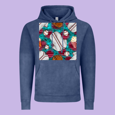 Baseball  Uniform With Turquoise Gemstone Seamless Pattern Vintage Hoodie Designed By Bundleandbundleshop
