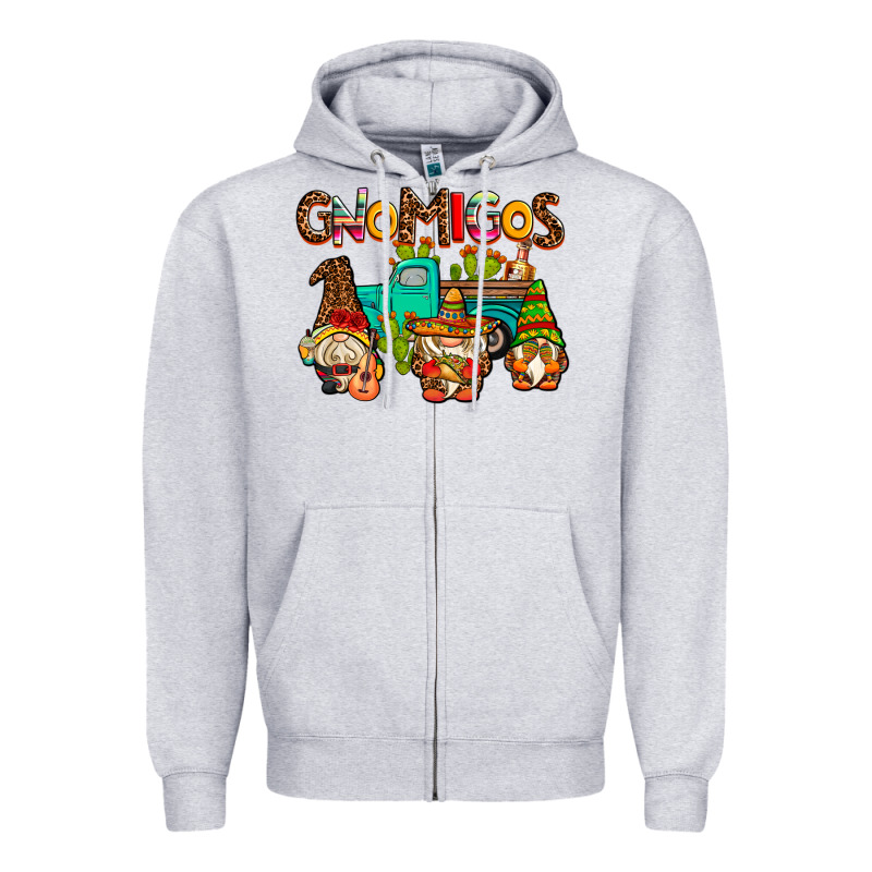 Gnomigos Zipper Hoodie by AdoDesignShop | Teevron