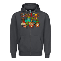 Smoke gnomigos Zipper Hoodie - AdoDesignShop