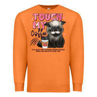 Carrot touch my coffee and ill slap you so hard grumpy ca Premium Sweatshirt - JahusDesignShop