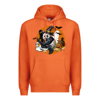 Carrot panda hallowen Premium Hoodie - LillyAllenDesigns