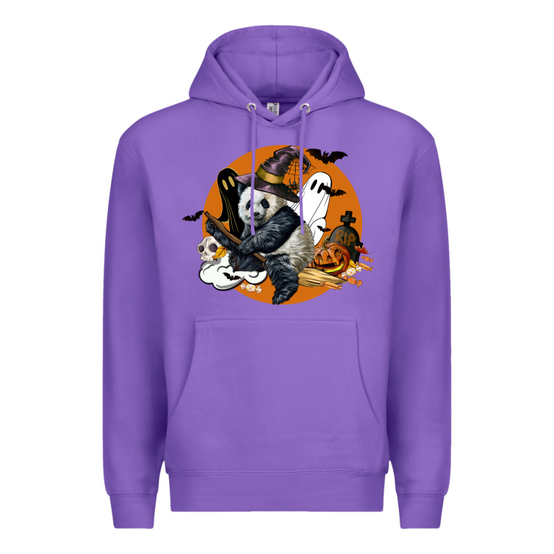Panda Hallowen Premium Hoodie by LillyAllenDesigns | Teevron