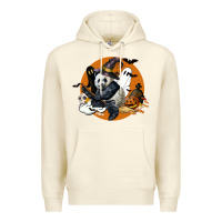 Sandshell panda hallowen Premium Hoodie - LillyAllenDesigns