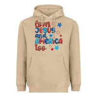 Mushroom love jesus and america too Heavyweight Hoodie - JahusDesignShop