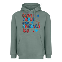 Sage love jesus and america too Heavyweight Hoodie - JahusDesignShop