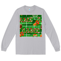 Moon Dust american football megaphone and game seamless pattern Long Sleeve Tee - BundleAndBundleShop