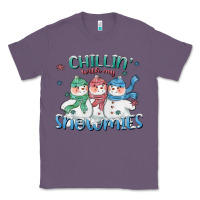 Lavender chillin with my snowmies Classic Tee - CowGirlArtShop