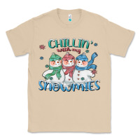 Mushroom chillin with my snowmies Classic Tee - CowGirlArtShop