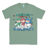 Sage chillin with my snowmies Classic Tee - CowGirlArtShop