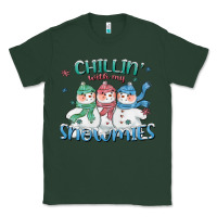 Sports Green chillin with my snowmies Classic Tee - CowGirlArtShop