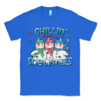 True Royal chillin with my snowmies Classic Tee - CowGirlArtShop