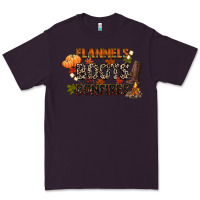Plum flannels boots and bonfires Premium Tee - CowGirlArtShop
