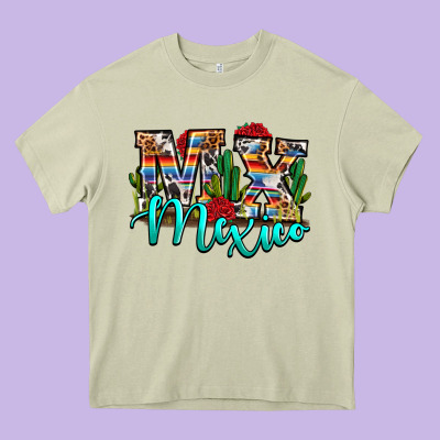 Mx Mexico Heavy Core Tee Designed By Ranaportraitstore