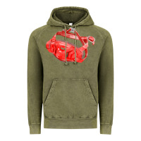 Vintage Olive Chin Guard Fa Element Vintage Hoodie - FaDigitalArtStudio